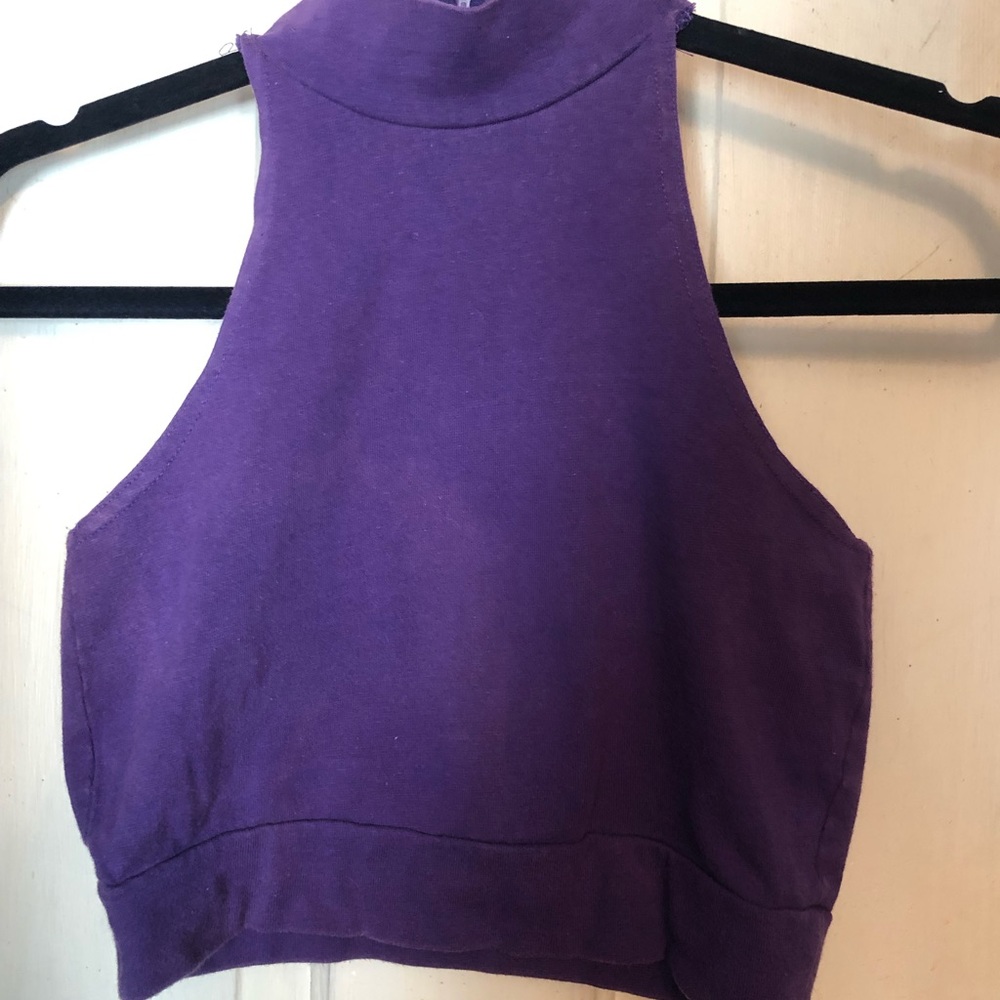 M Area Code Crop Top